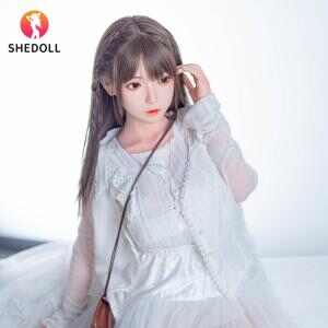 SHEDOLL 檸檬 148cm | D罩杯 | 透视蕾丝裙装 | 白皙精致娇小 | 植毛/加热功能/可动关节 | 纯欲女友